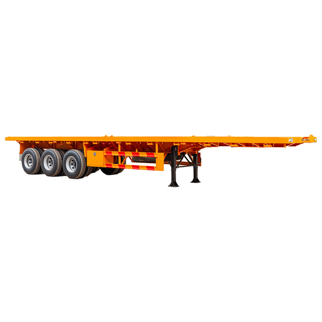 40ft 3 Axles Flatbed Semi Trailer for Sale